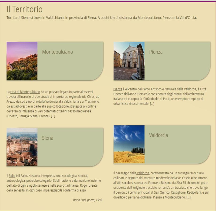 La Terrazza Da Barbara Hotel Torrita di Siena Luaran gambar